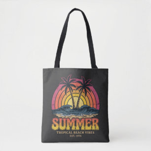 Tropical Beach Vibes - summer holiday vacation  Tote Bag