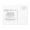 Tropical Beach Wedding Save the Date Announcement