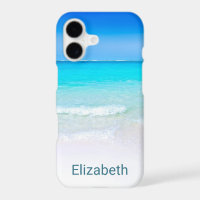 Tropical Beach with a Turquoise Sea