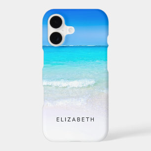 Tropical Beach with a Turquoise Sea Custom