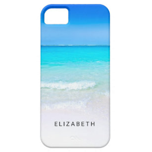 Tropical Beach with a Turquoise Sea Custom Case For The iPhone 5