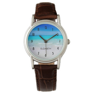 Tropical Beach with a Turquoise Sea Watch