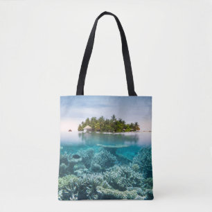 Tropical Beaches   Ari Atoll Maldives Tote Bag