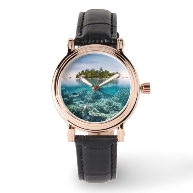 Tropical Beaches | Ari Atoll Maldives Watch (Front)