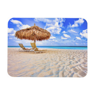Tropical Beaches Aruba Sandy Beach Magnet