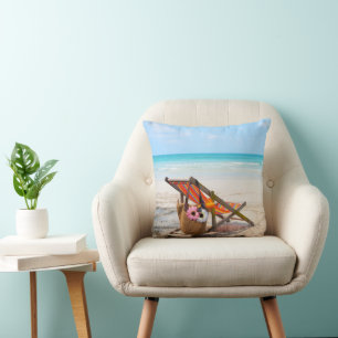 Tropical Beaches   Beach Chair on Sand Cushion