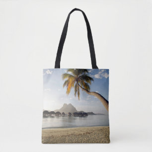Tropical Beaches   Beach Huts, Bora Bora Tote Bag