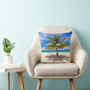 Tropical Beaches Bora Bora, French Polynesia Cushion