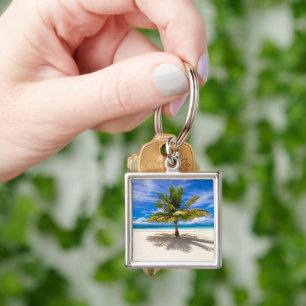 Tropical Beaches   Bora Bora, French Polynesia Key Ring