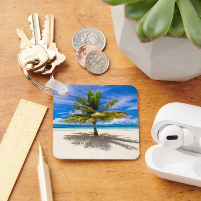 Tropical Beaches | Bora Bora, French Polynesia Key Ring (Desk)