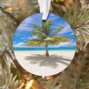 Tropical Beaches Bora Bora, French Polynesia Ornament