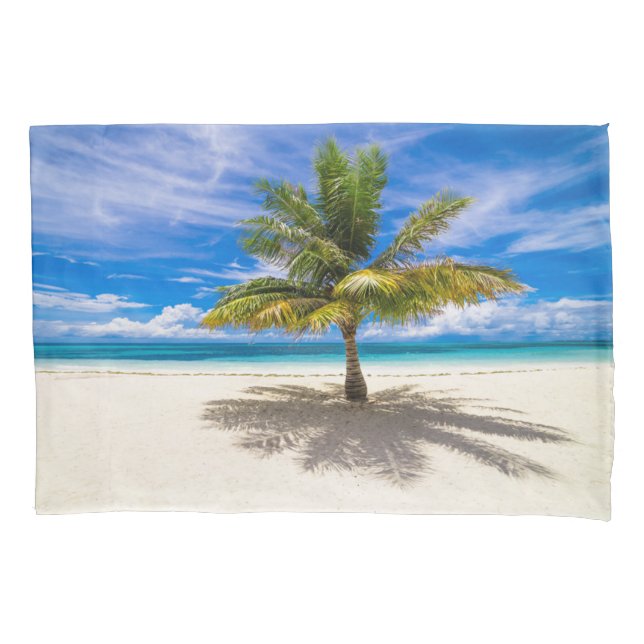 Tropical Beaches | Bora Bora, French Polynesia Pillowcase (Front)