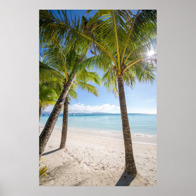 Tropical Beaches | Boracay Philippines Poster (Front)