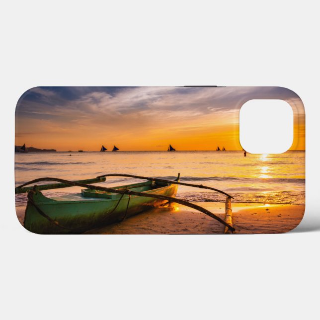 Tropical Beaches | Boracay's White Beach Case-Mate iPhone Case (Back (Horizontal))