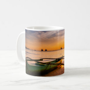 Tropical Beaches Boracay's White Beach Coffee Mug