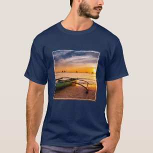 Tropical Beaches Boracay's White Beach T-Shirt