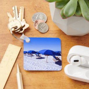 Tropical Beaches Clearwater, Florida Key Ring