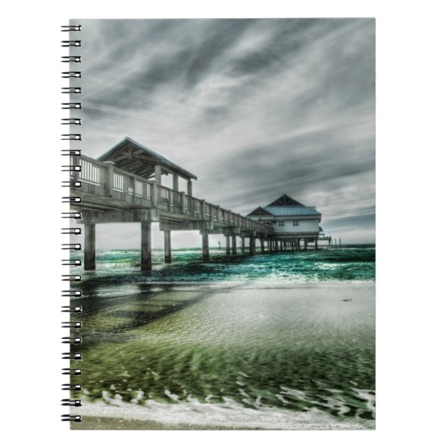 Tropical Beaches | Clearwater Florida Notebook (Front)