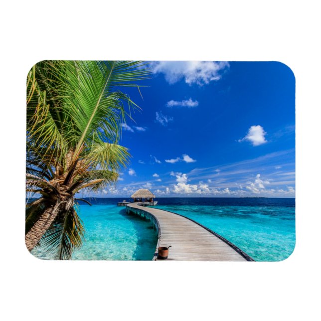 Tropical Beaches | Dusit Thani Maldives Magnet (Horizontal)