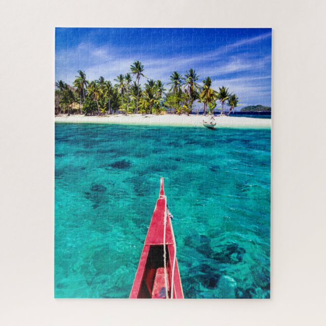 Tropical Beaches | El Nido, Philippines, Palawan Jigsaw Puzzle (Vertical)