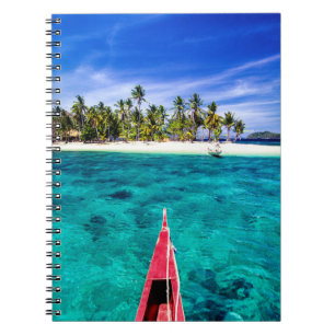 Tropical Beaches El Nido, Philippines, Palawan Notebook