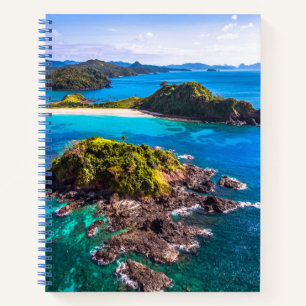 Tropical Beaches El Nido Phillipines Notebook