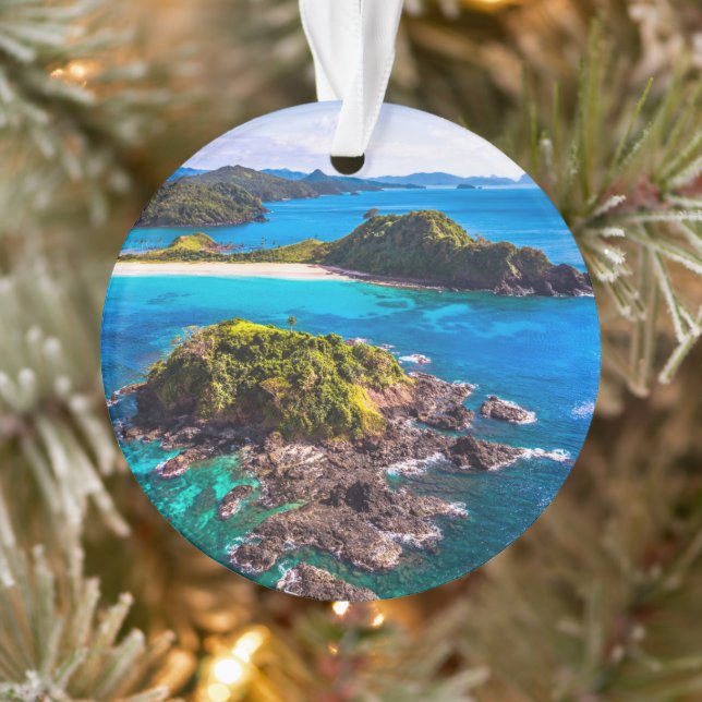 Tropical Beaches | El Nido Phillipines Ornament (Tree)