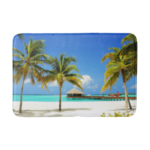 Tropical Beaches Island & Lagoon, Maldives Bath Mat