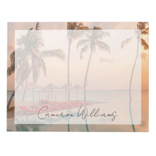 Tropical Beaches   Maldives Tropical Beach & Pool Notepad