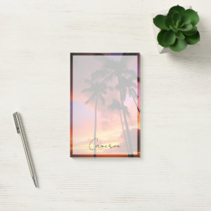 Tropical Beaches Maui Hawaii Islands Post-it Notes