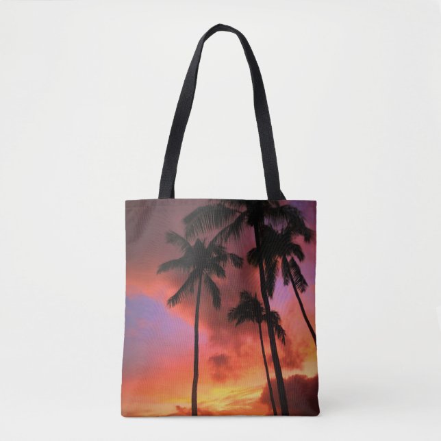 Tropical Beaches | Maui Hawaii Islands Tote Bag (Front)
