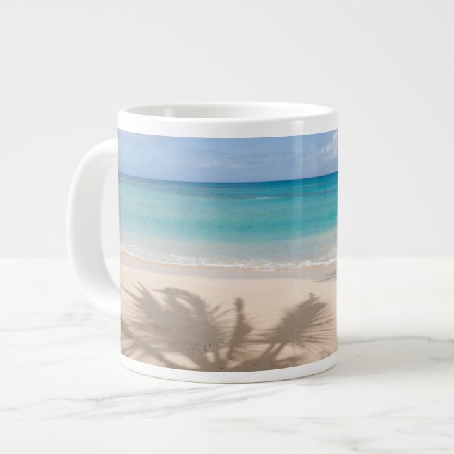 Tropical Beaches | Maui, Hawaii Large Coffee Mug (Front Left)