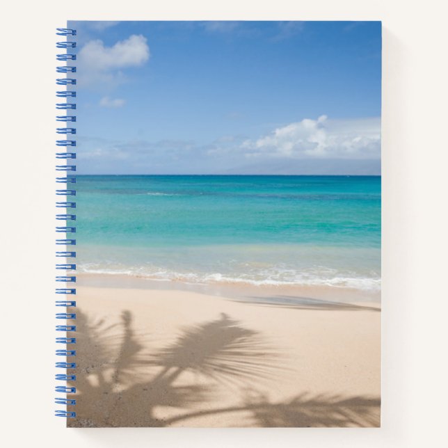 Tropical Beaches | Maui, Hawaii Notebook (Front)