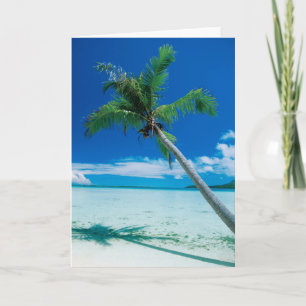 Tropical Beaches Motu Tofari Beach, Bora Bora Card