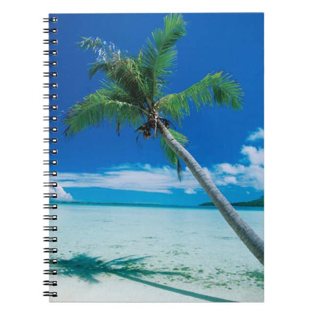 Tropical Beaches | Motu Tofari Beach, Bora Bora Notebook (Front)