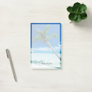 Tropical Beaches Motu Tofari Beach, Bora Bora Post-it Notes