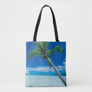 Tropical Beaches Motu Tofari Beach, Bora Bora Tote Bag