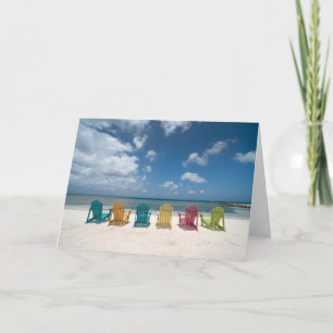 Tropical Beaches Palm Beach, Aruba Card