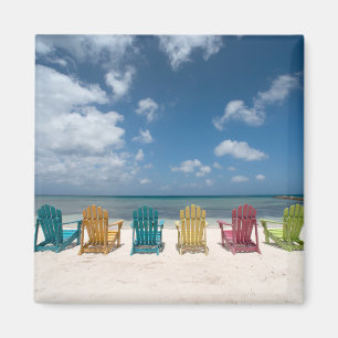 Tropical Beaches   Palm Beach, Aruba Magnet