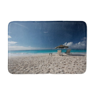Tropical Beaches   Sandy Beach, Anguilla Bath Mat