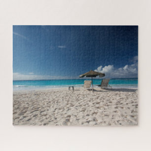 Tropical Beaches Sandy Beach, Anguilla Jigsaw Puzzle
