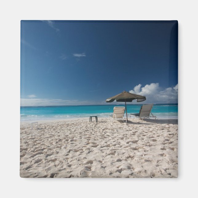 Tropical Beaches | Sandy Beach, Anguilla Magnet (Front)