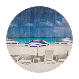 Tropical Beaches Tropical Beach Anguilla Cutting Board