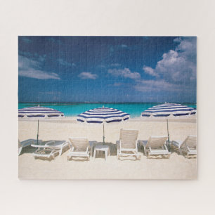 Tropical Beaches   Tropical Beach Anguilla Jigsaw Puzzle