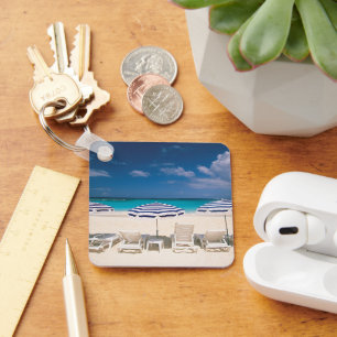 Tropical Beaches   Tropical Beach Anguilla Key Ring