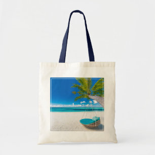 Tropical Beaches   Tropical Landscape Beach Swing Tote Bag