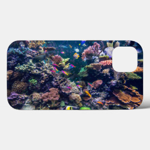Tropical Beaches Underwater Coral Reef iPhone 13 Case