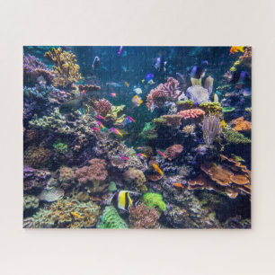 Tropical Beaches   Underwater Coral Reef Jigsaw Puzzle