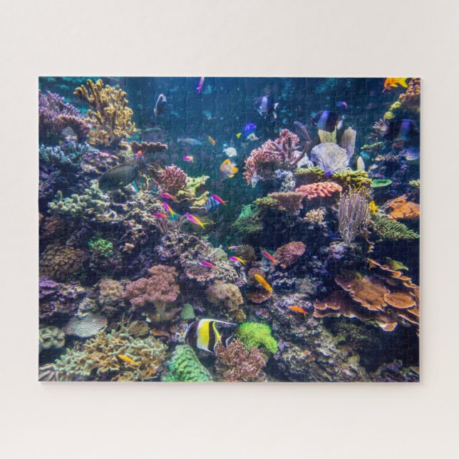Tropical Beaches | Underwater Coral Reef Jigsaw Puzzle (Horizontal)