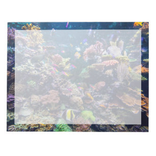 Tropical Beaches   Underwater Coral Reef Notepad